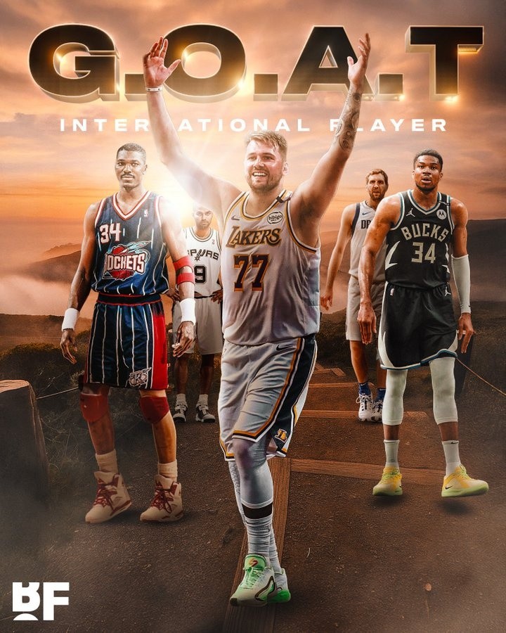 乔治：东契奇球风很成熟 他有机会成为史上最伟大的国际球员